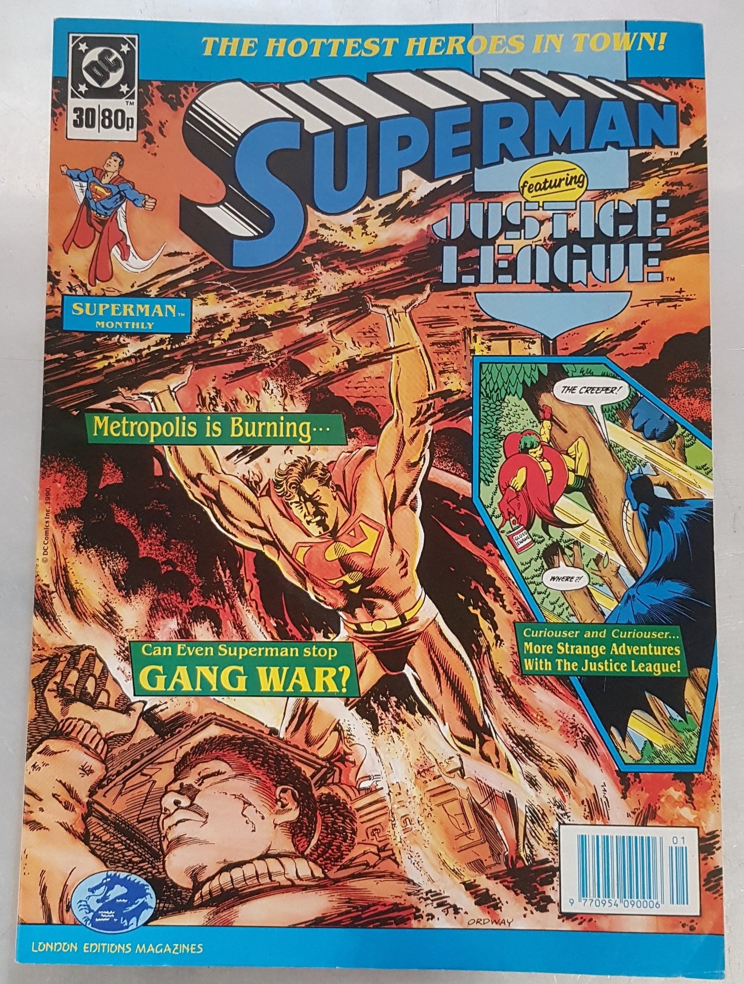 Superman #30 DC Comics UK (1988)