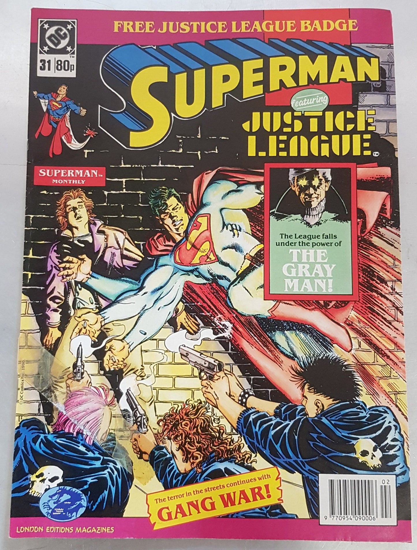 Superman #31 DC Comics UK (1988)