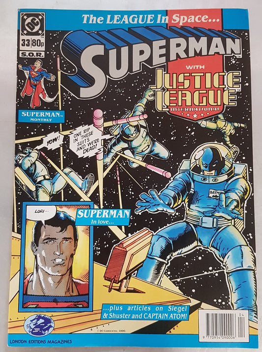 Superman #33 DC Comics UK (1988)