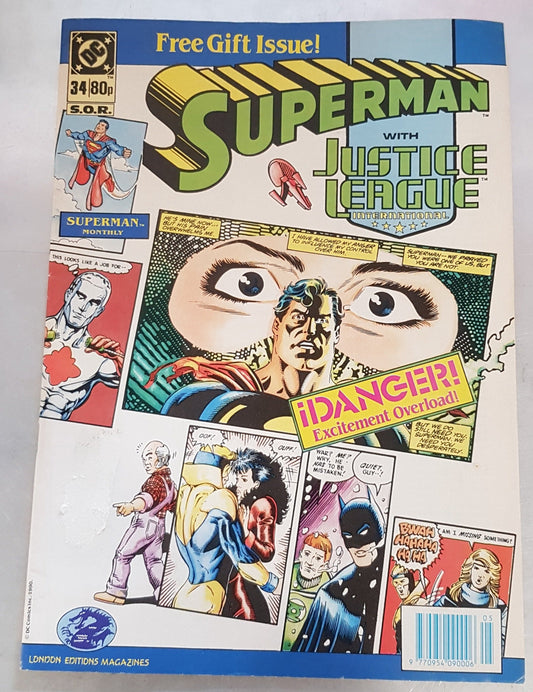 Superman #34 DC Comics UK (1988)