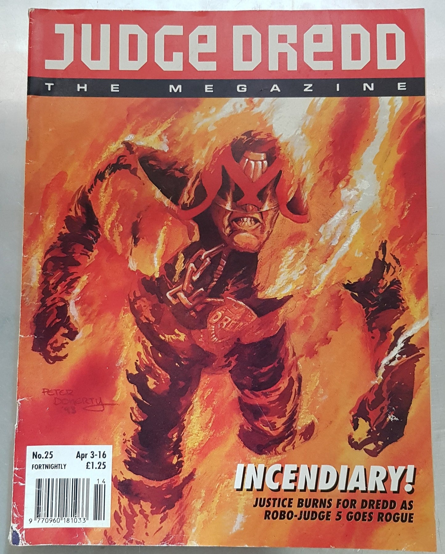 Judge Dredd The Megazine #25 Fleetway (1993)