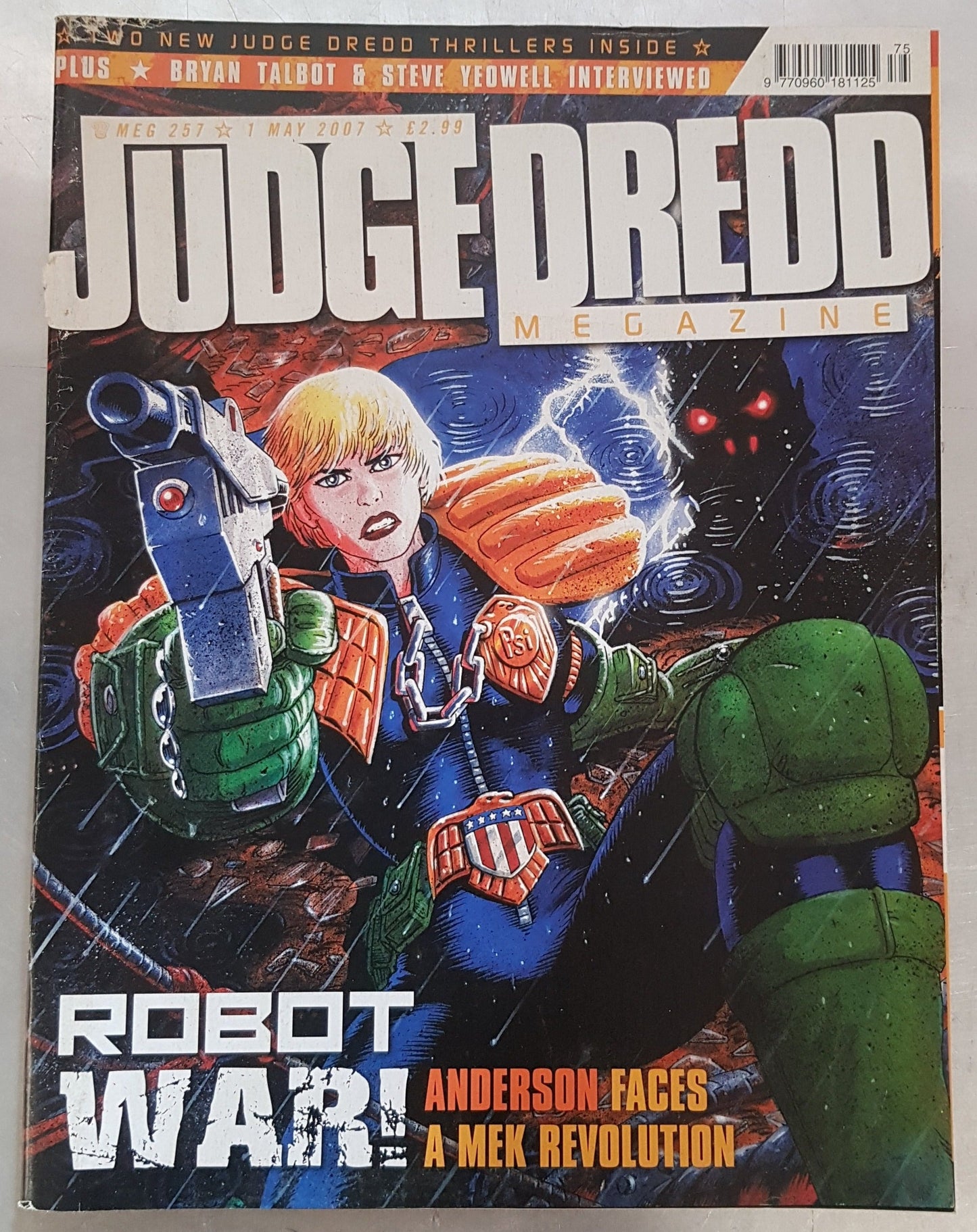 Judge Dredd The Megazine #257 Fleetway (2003)