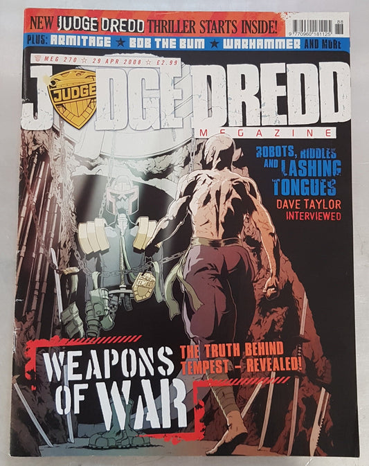 Judge Dredd The Megazine #270 Fleetway (2003)