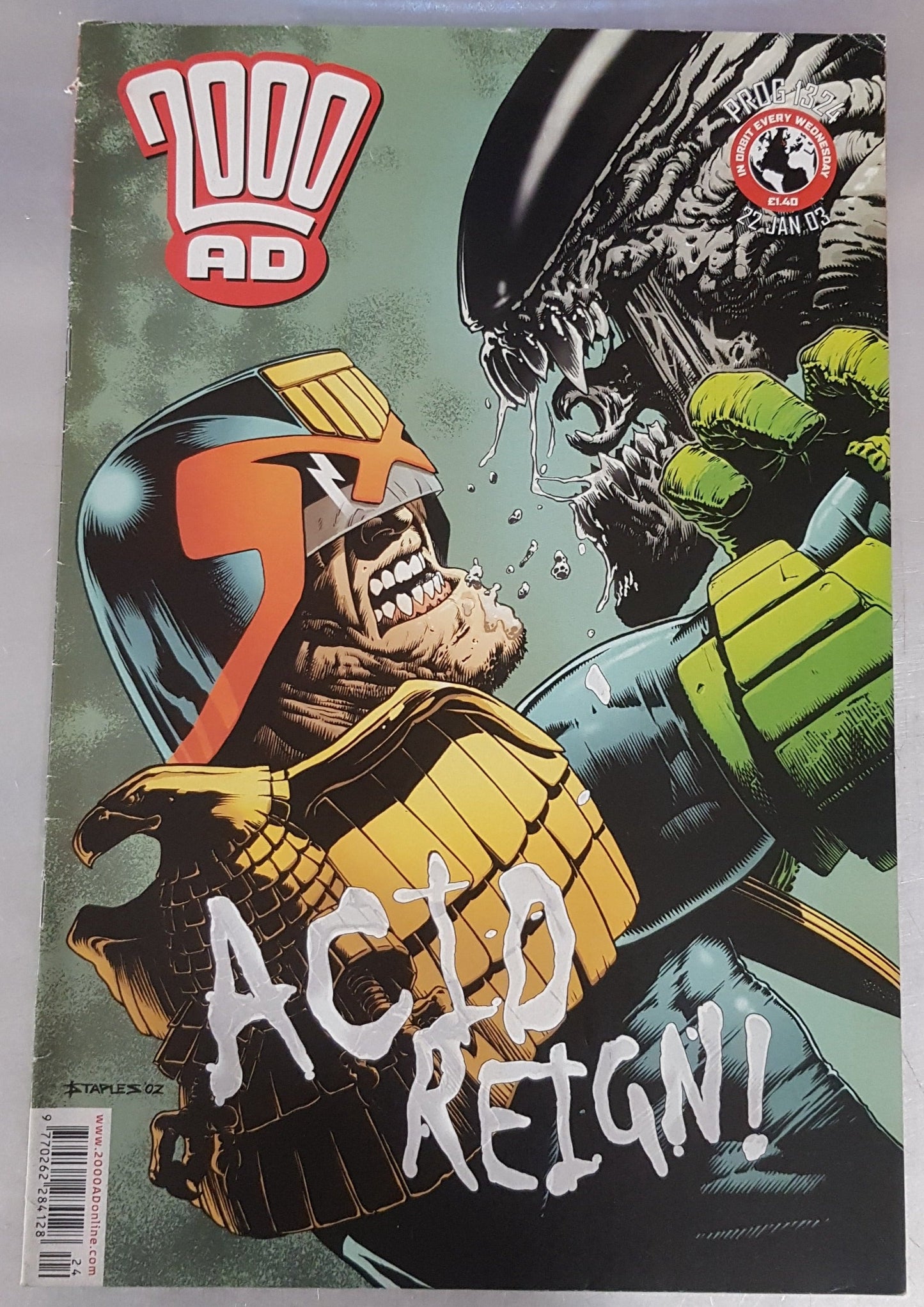 2000 AD Prog #1324 Rebellion (1977)