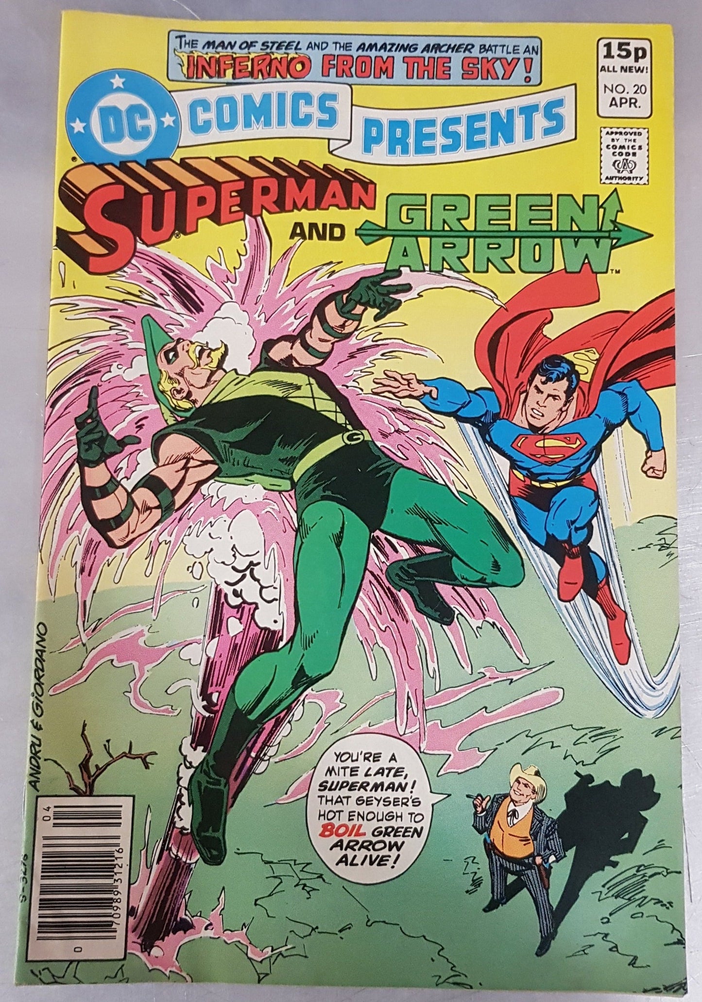 DC Comics Presents #20 DC Comics (1978)