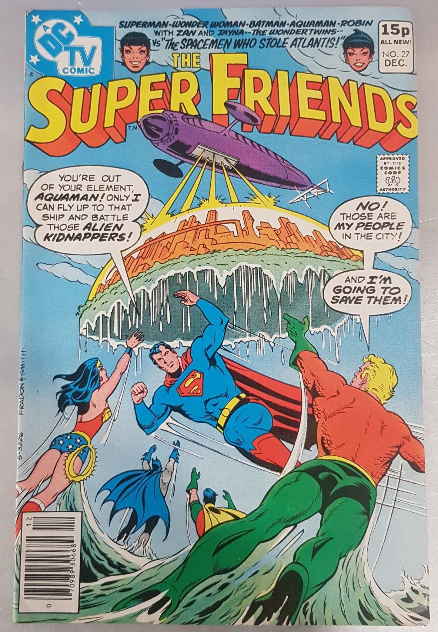 The Super Friends #27 DC Comics (1976)