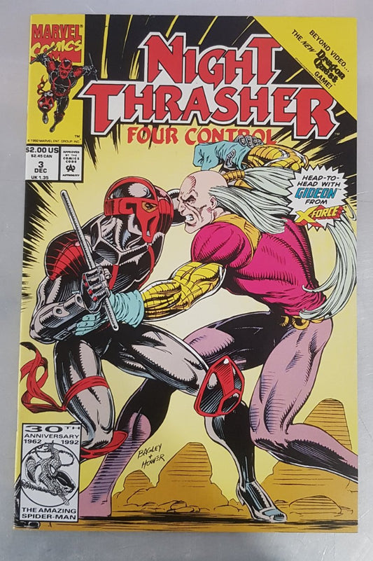 Night Thrasher Four Control #3 Marvel Comics (1992)