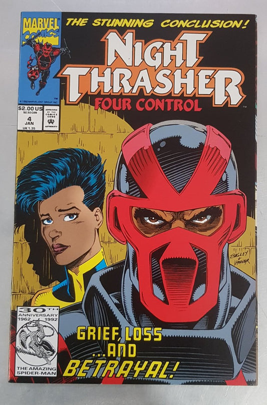 Night Thrasher Four Control #4 Marvel Comics (1992)