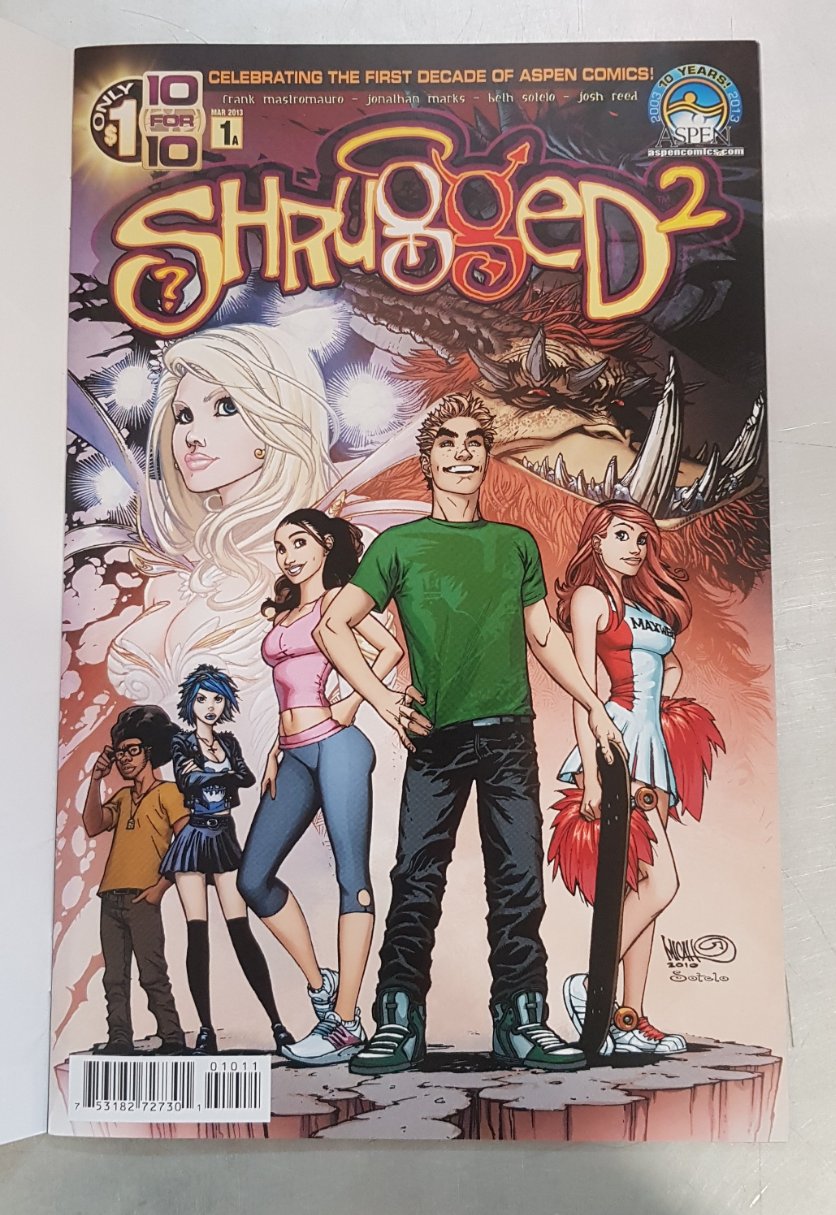 Shrugged 2 #1 Aspen Comics (2013)