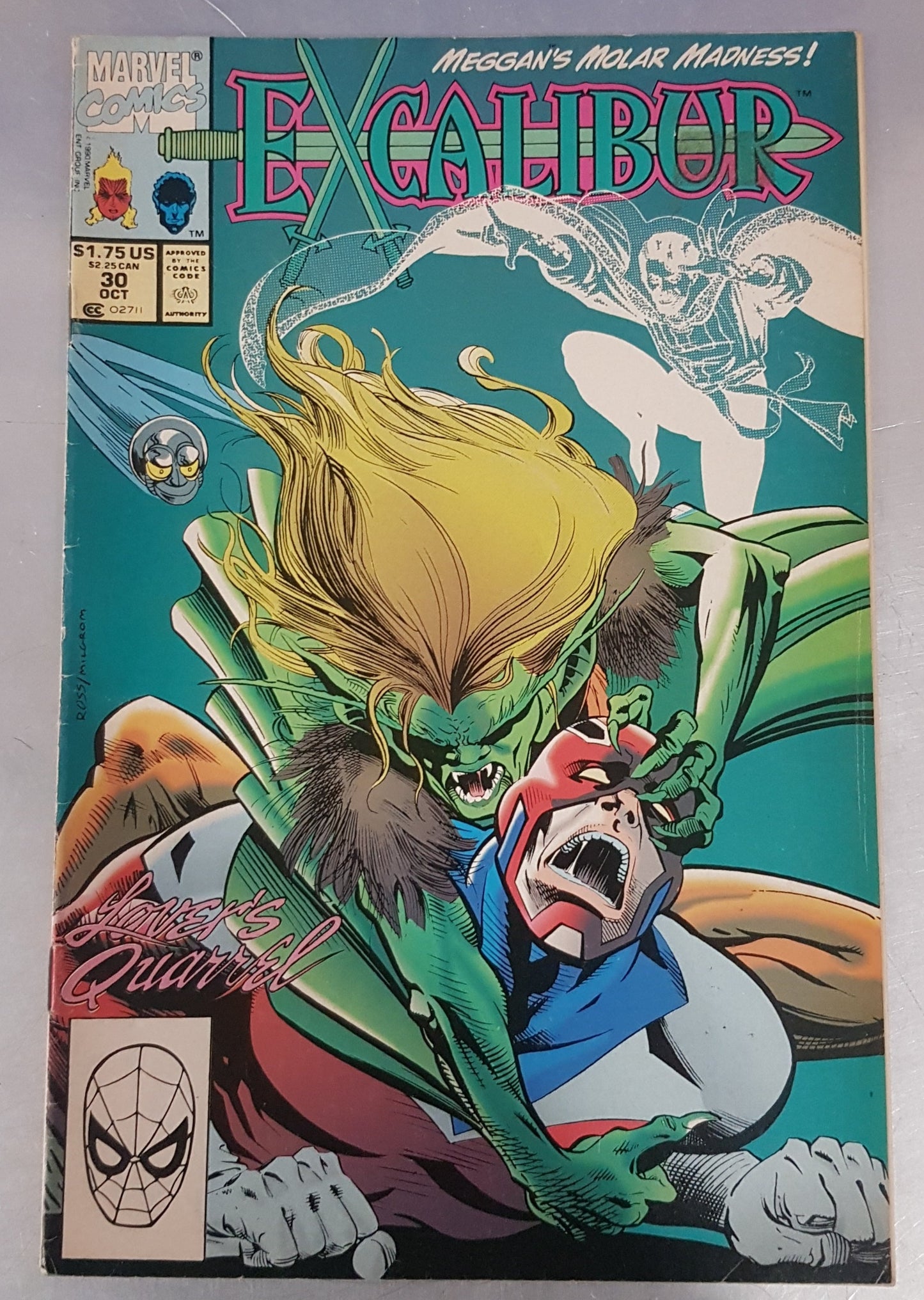 Excalibur #30 Marvel Comics (1988)