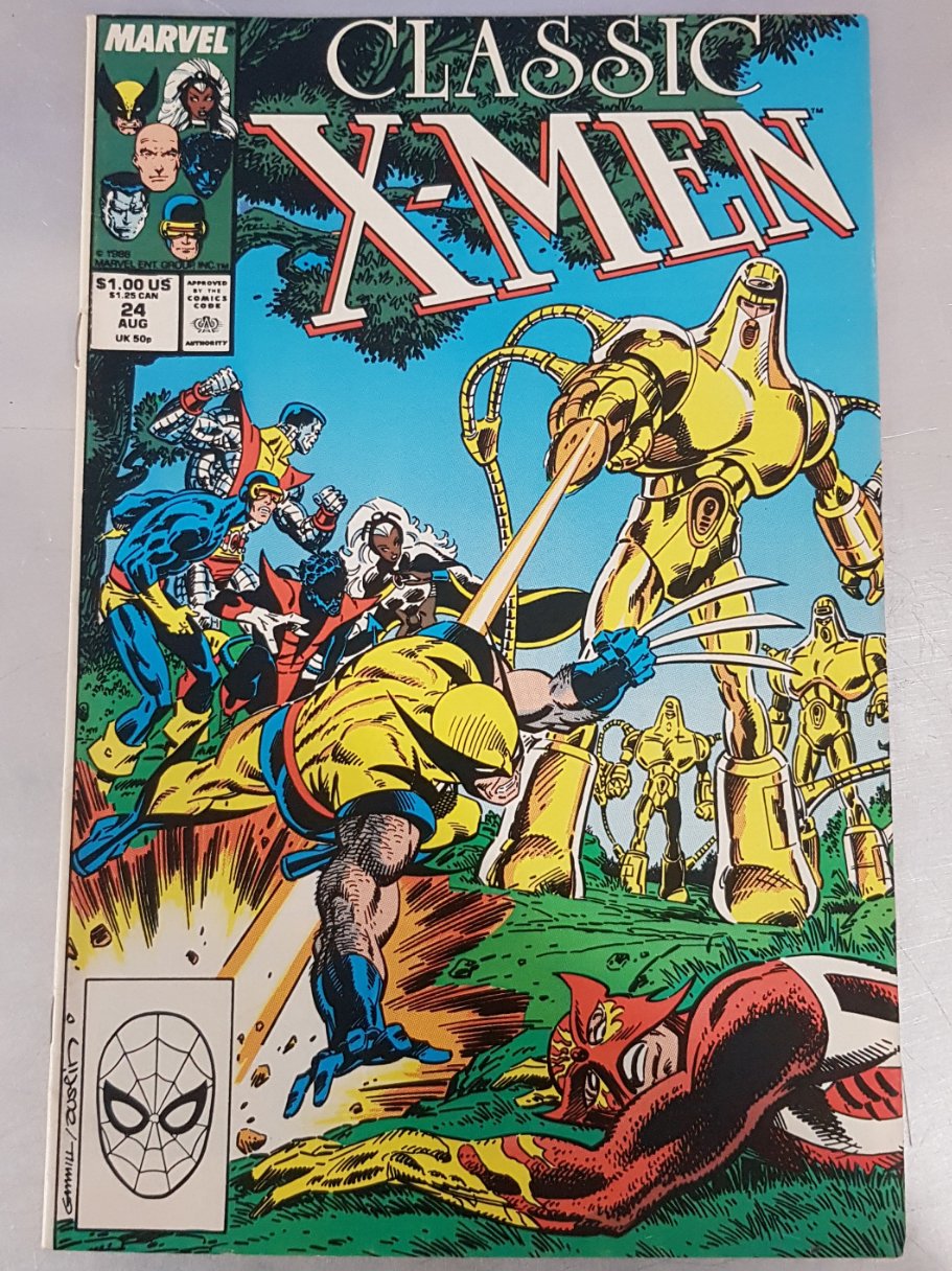 Classic X-Men #24 Marvel Comics (1986)