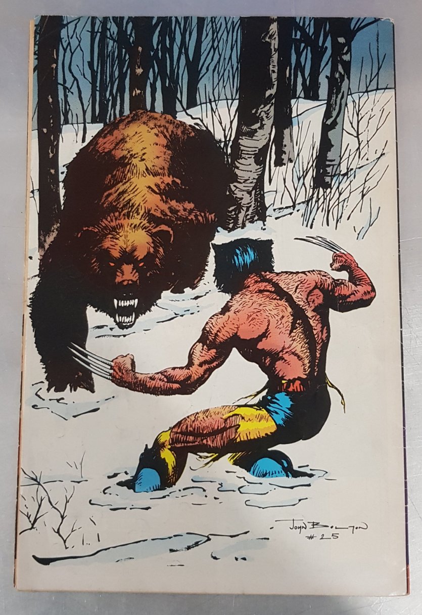 Classic X-Men #25 Marvel Comics (1986)