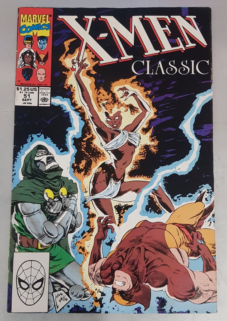 Classic X-Men #51 Marvel Comics (1986)