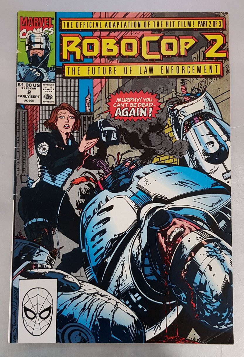 Robocop 2 #2 Marvel Comics (1990)