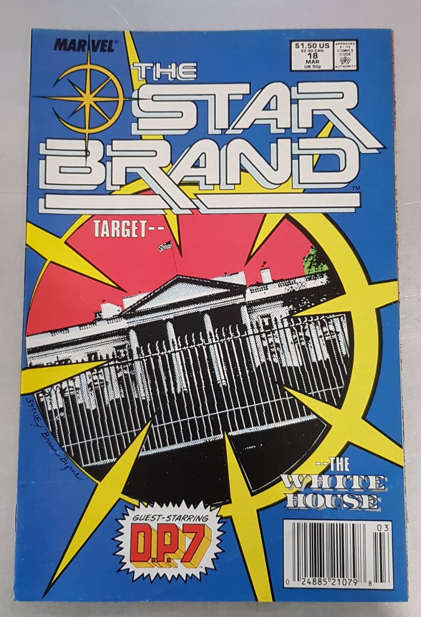 The Star Brand #18 Marvel Comics (1988)