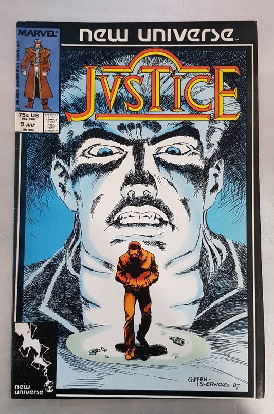 Justice #9 Marvel Comics (1986)