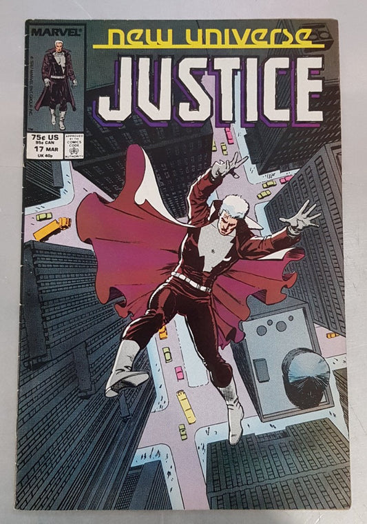 Justice #17 Marvel Comics (1986)