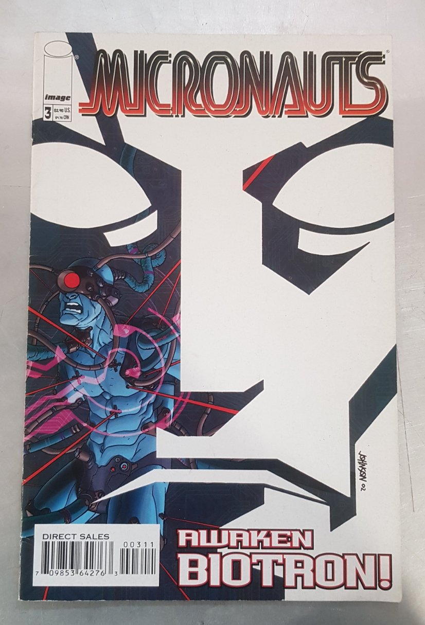 Micronauts #3 Image Comics (2002)