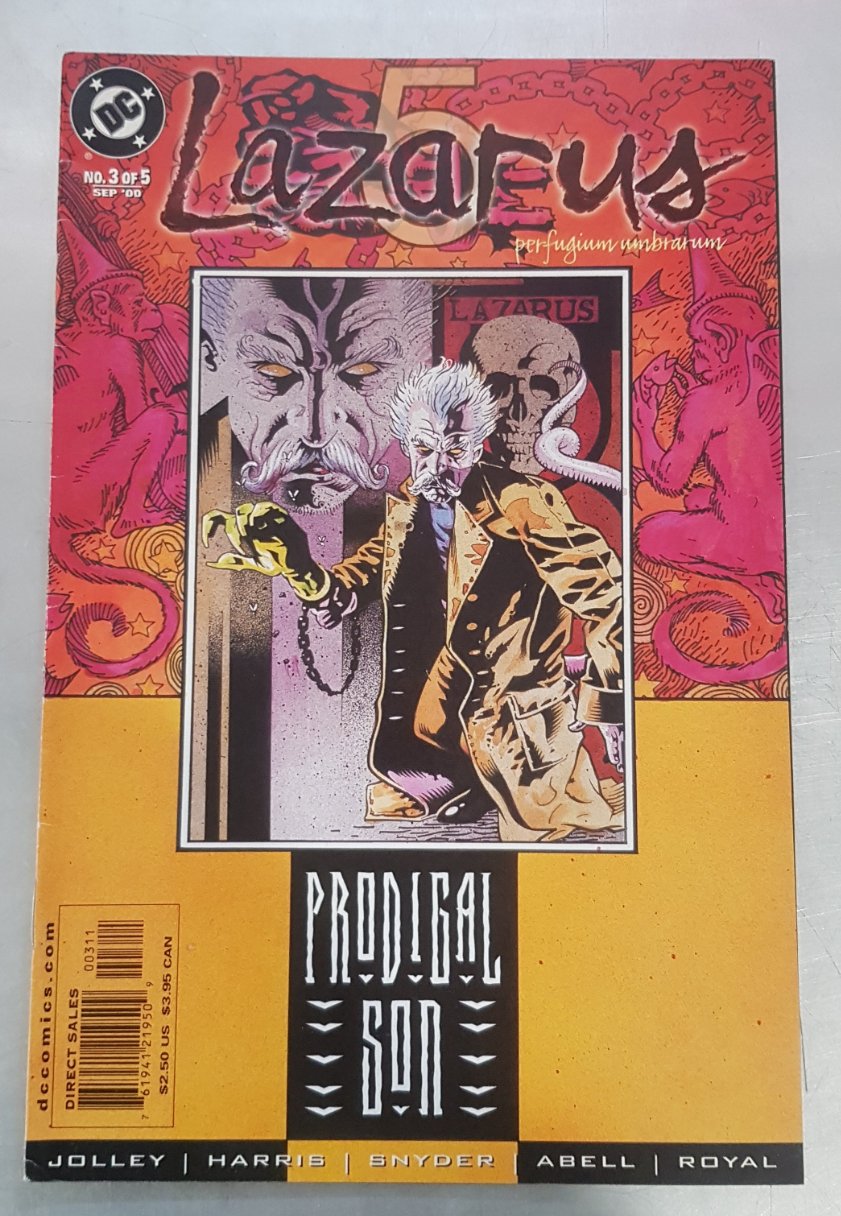 Lazarus Five #3 DC Comics (2000)