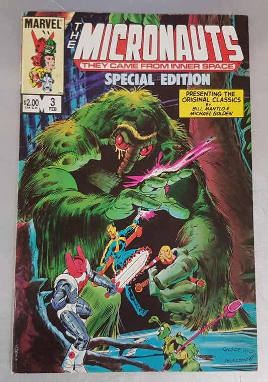 Micronauts Special Edition #3 Marvel Comics (1983)