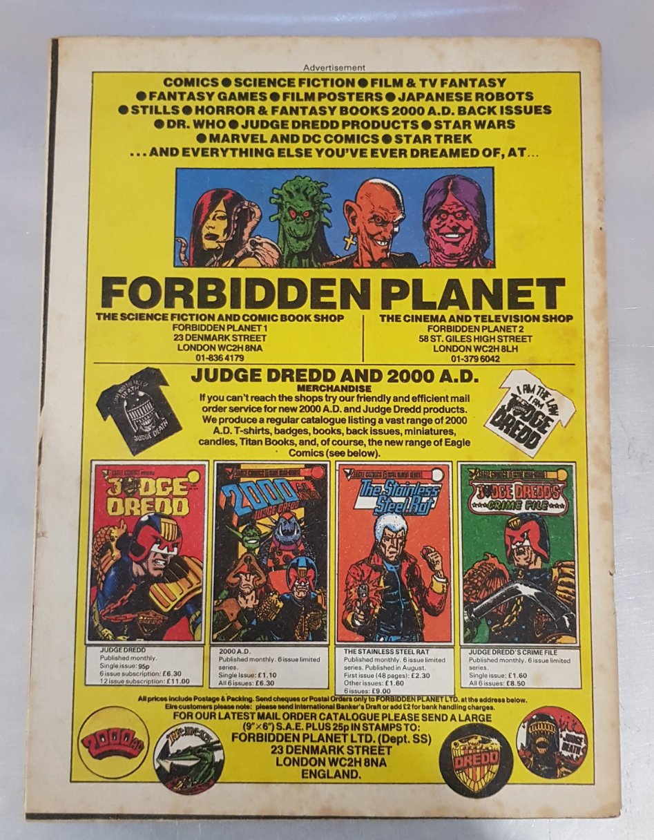 2000 AD SCI-FI Special Fleetway (1985)