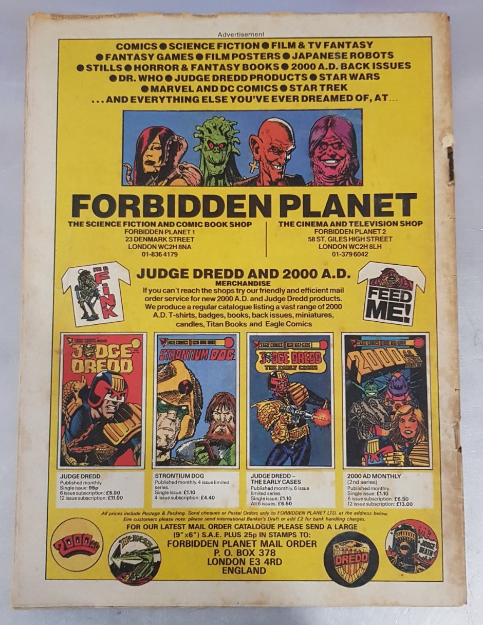 2000 AD SCI-FI Special Fleetway (1986)