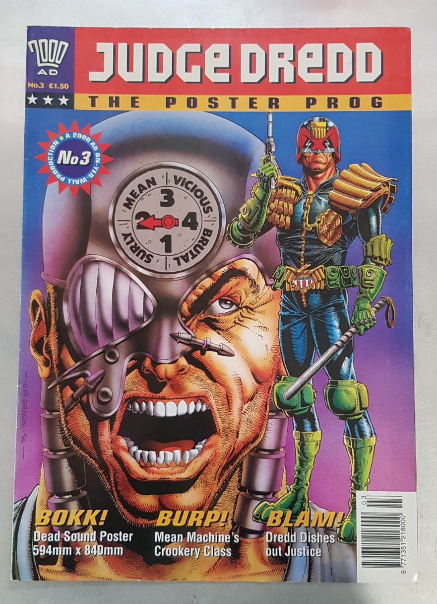 Judge Dredd The Poster Prog #3 (1994)