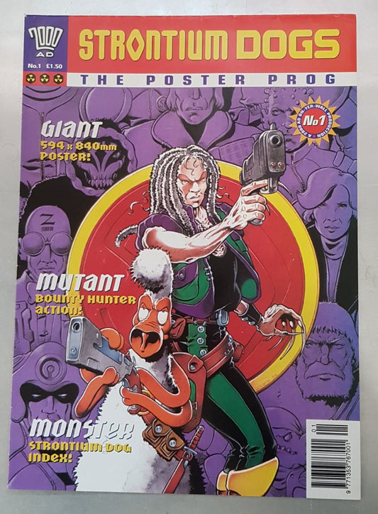 Strontium Dog The Poster Prog #1 (1994)