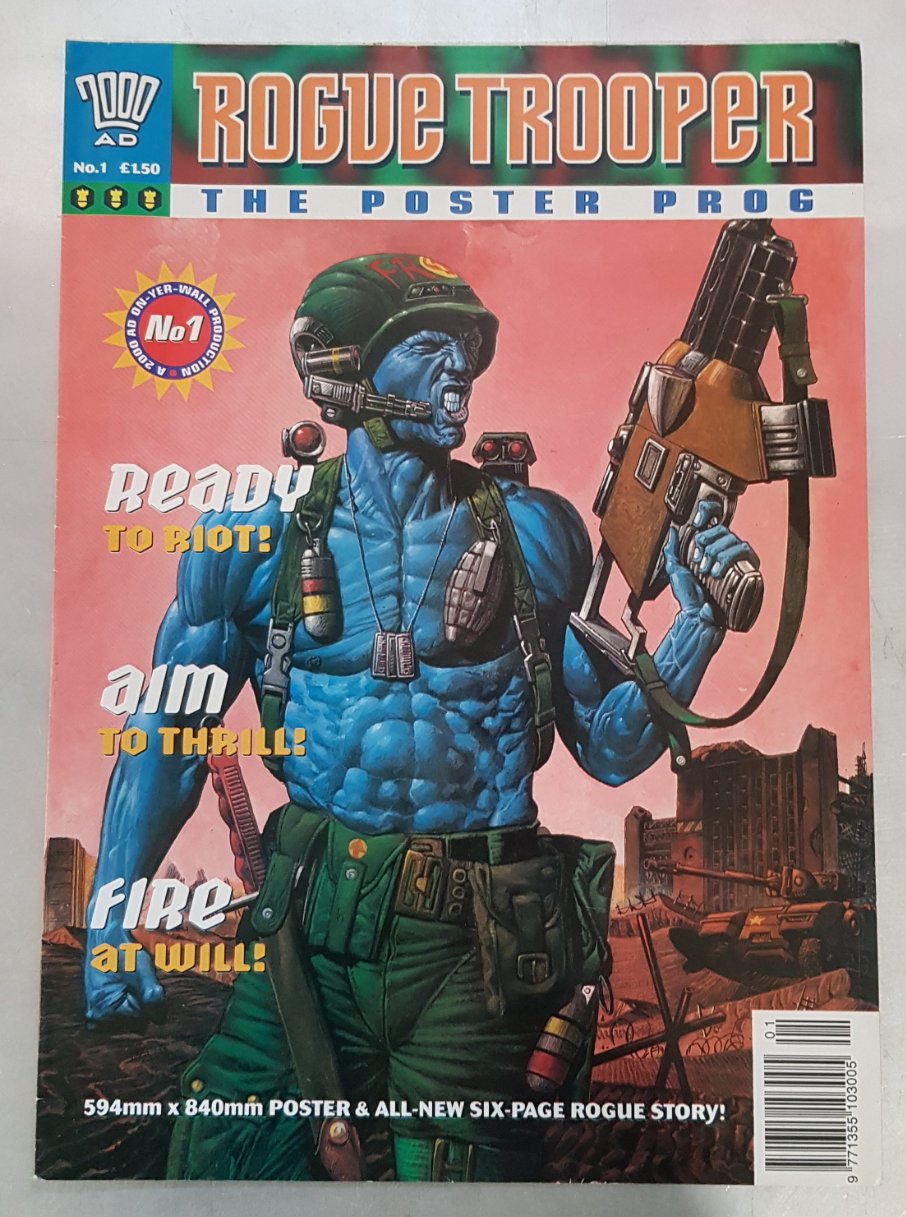 Rogue Trooper The Poster Prog #1 (1994)