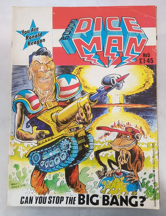 2000 AD's Dice Man #5 Fleetway (1986)