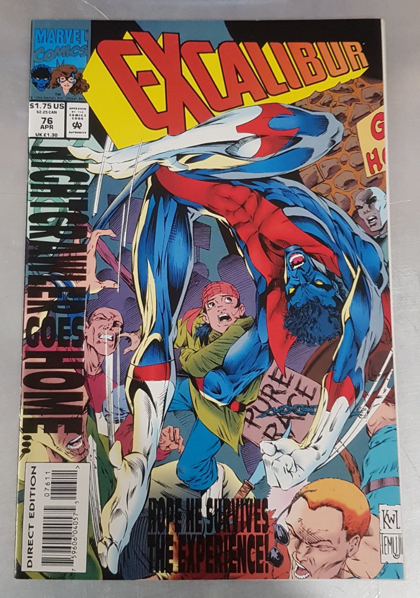 Excalibur #76 Marvel Comics (1988)