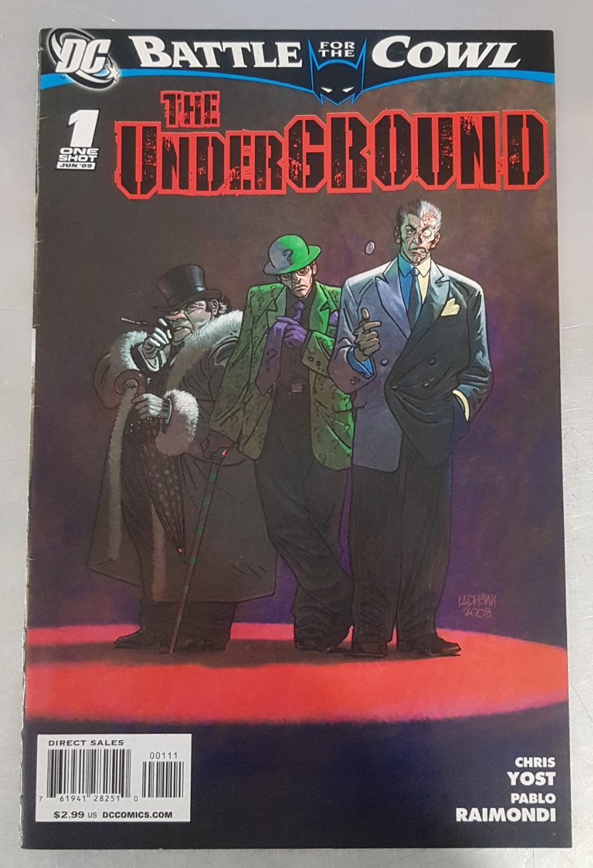 Batman Battle for the Cowl The Underground #1 DC Comics (2009)