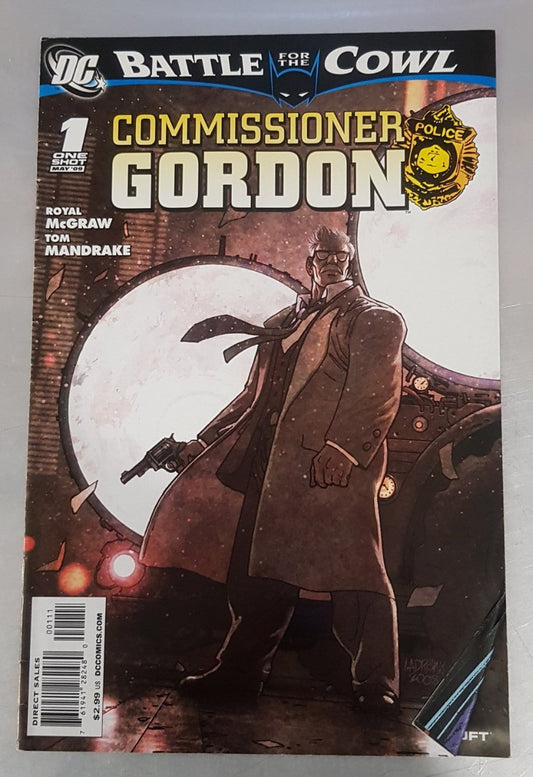 Batman Battle for the Cowl Commissioner Gordon #1 DC Comics (2009)