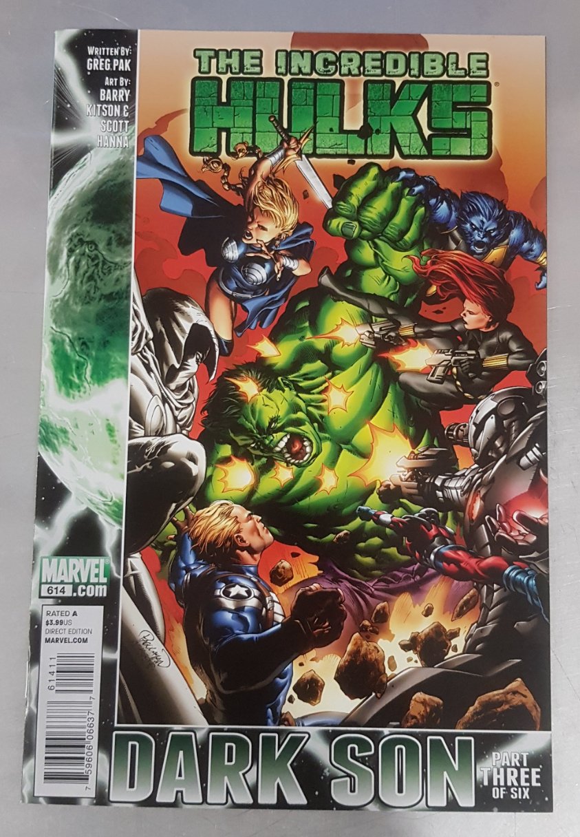 Incredible Hulks #614 Marvel Comics (2010)