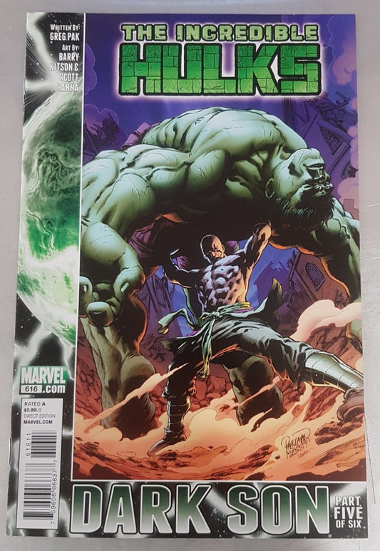 Incredible Hulks #616 Marvel Comics (2010)