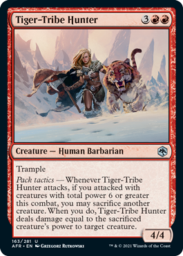 Adventures in the Forgotten Realms 163/281 Tiger-Tribe Hunter