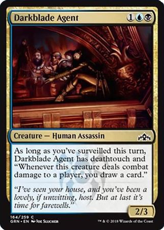 Guilds of Ravnica 164/259 Darkblade Agent