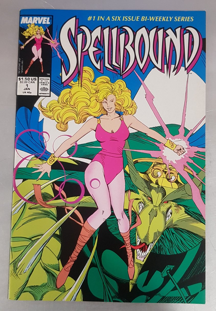 Spellbound #1 Marvel Comics (1988)