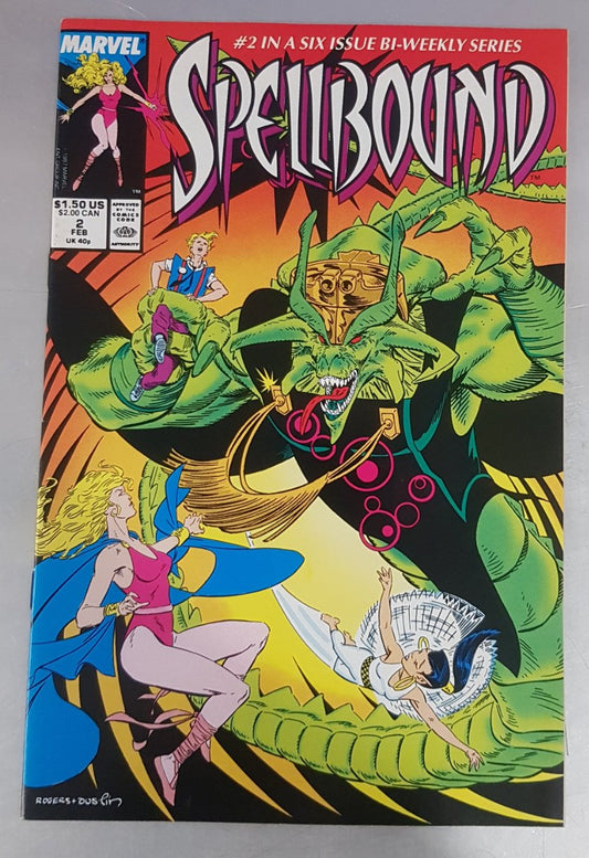 Spellbound #2 Marvel Comics (1988)