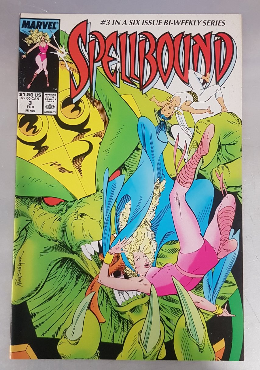 Spellbound #3 Marvel Comics (1988)