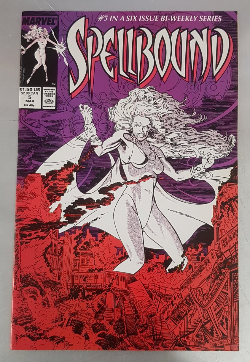 Spellbound #5 Marvel Comics (1988)