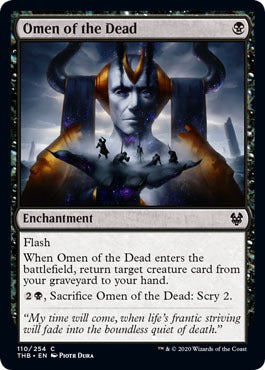 Theros Beyond Death 110/254 Omen of the Dead