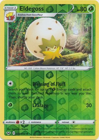 Sword & Shield 021/202 Eldegoss (Reverse Holo)