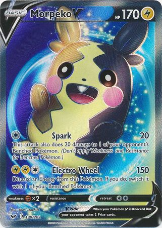 Sword & Shield 190/202 Morpeko V (Full Art)