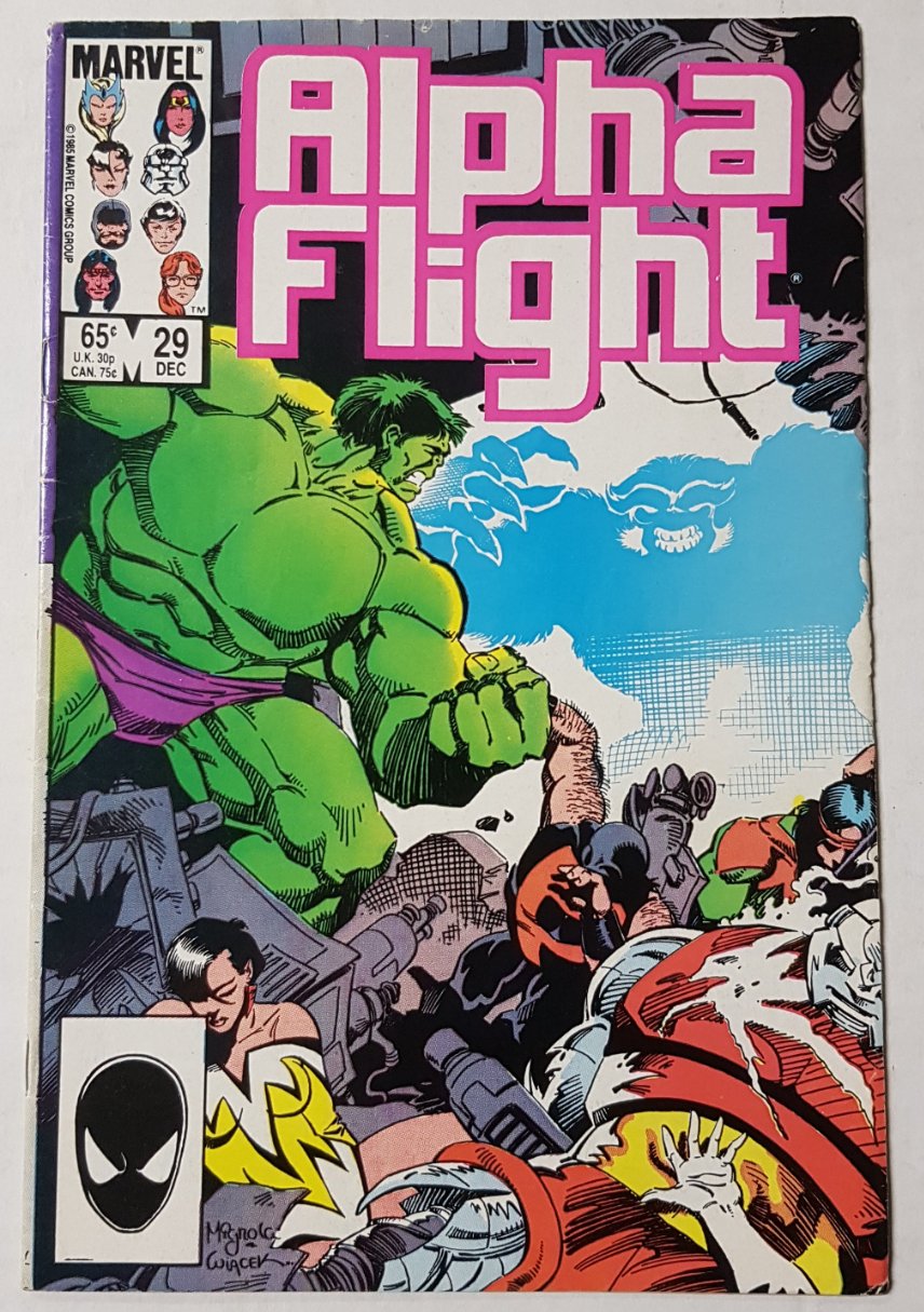 Alpha Flight #29 Marvel Comics (1983)