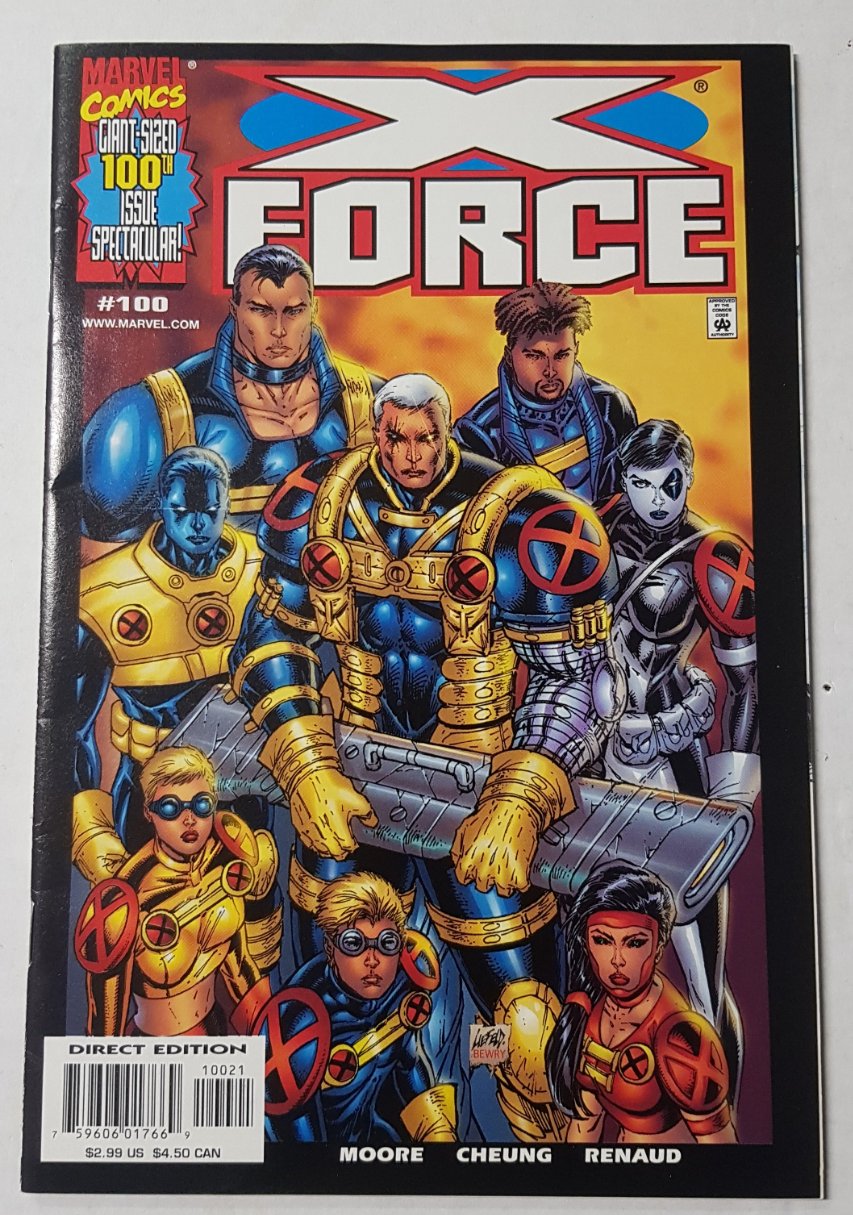 X-Force #100 Marvel Comics (1991)