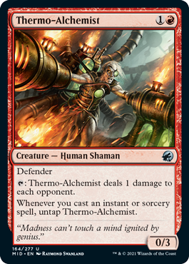 Innistrad: Midnight Hunt 164/277 Thermo-Alchemist