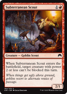 Magic Origins 164/272 Subterranean Scout