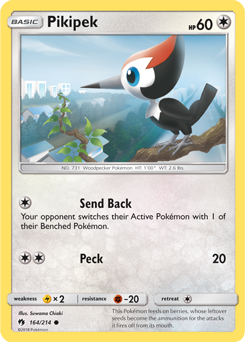 Lost Thunder 164/214 Pikipek