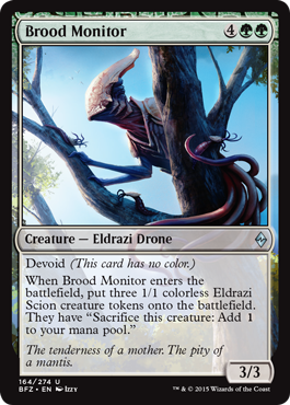 Battle for Zendikar 164/274 Brood Monitor